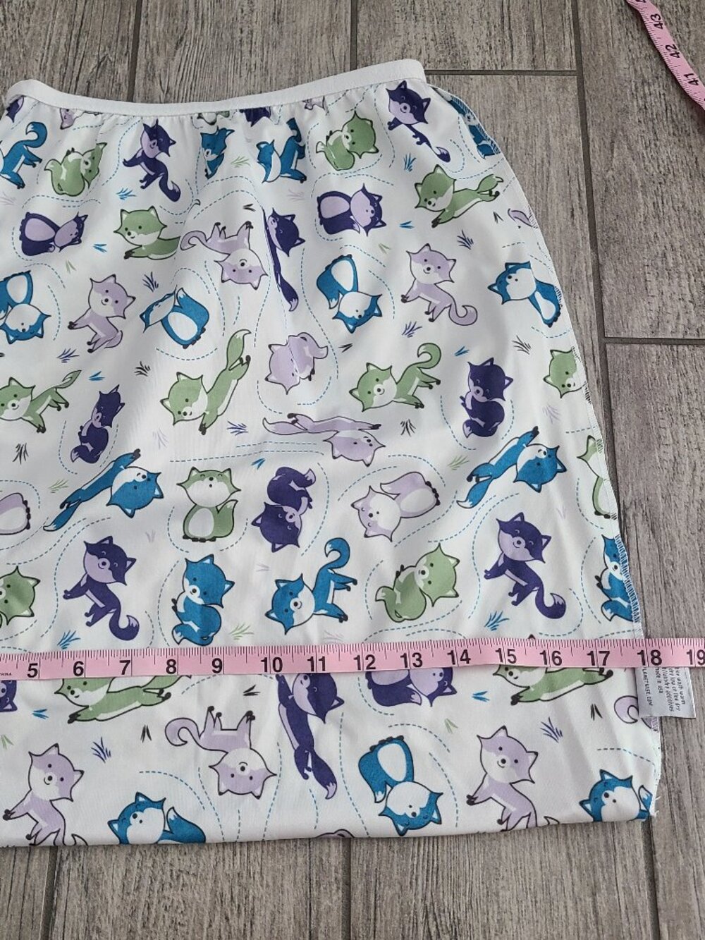Planet Wise cloth diaper pail liners foxy frolic set of 2 - Picture 6 of 6